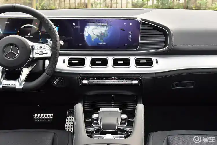 【奔驰gle amg2020款amg gle 53 4matic 中控台整体汽车图片-汽车图片