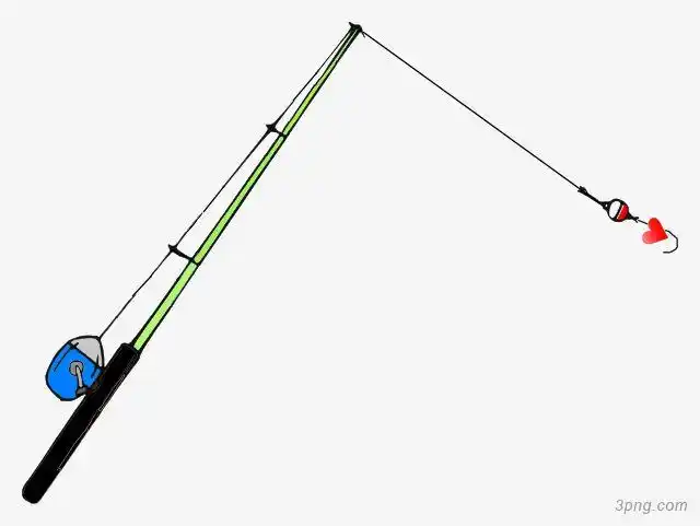 钓竿pngpng素材透明免抠图片-其他元素