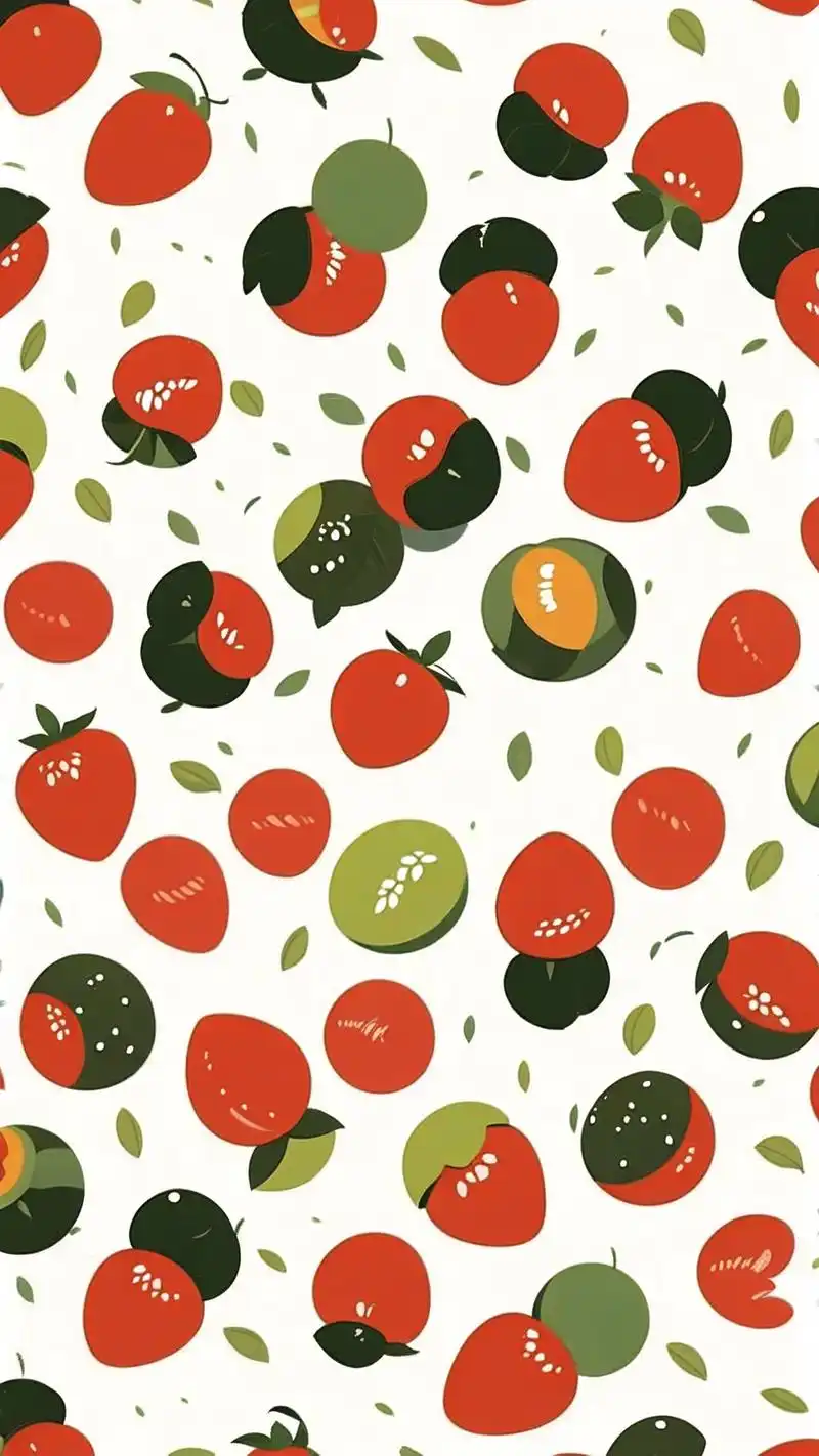 91超甜草莓背景图合集95 嘿,宝子们!