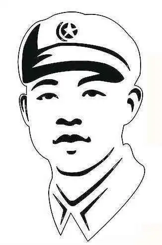 人物简笔画 红色革命烈士简笔画致敬英雄绘画作品图片 - 毛毛简笔画