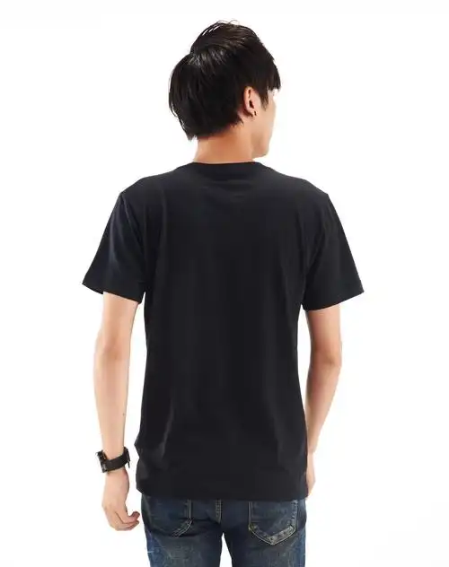 男款黑色篮球系列短袖t恤