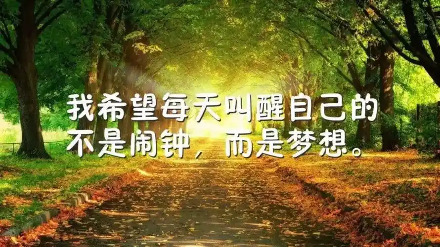早安阳光简短励志唯美句子 一句话经典正能量语录