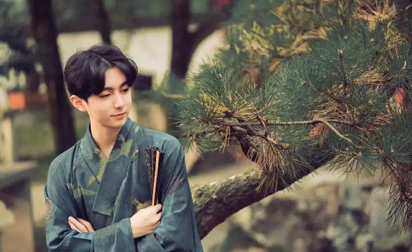 淡辉夕颜,公子如玉,是你执一把青伞,为… - 堆糖,美图壁纸兴趣社区