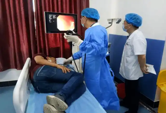 桥林人在基层也可以做到胃镜啦