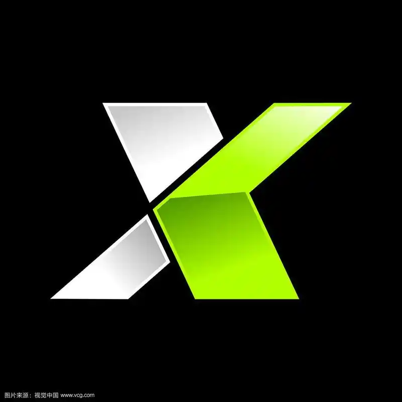 现代首字母x字标记