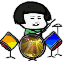 蘑菇头打架子鼓 - 斗图表情包 - 斗图神器 - adoutu.com