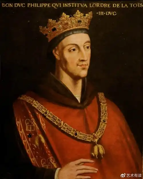 佚名 《佩戴着金羊毛骑士团勋章与项链的菲利普三世》