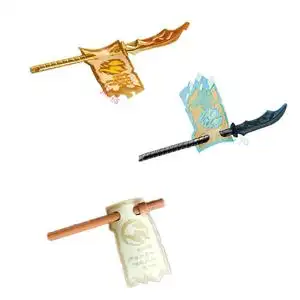 乐高lego 幻影忍者 人仔 龙卷风 禁止卷轴 55637c01 武器配件