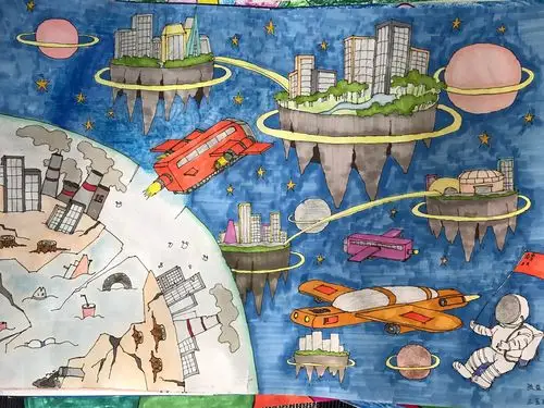 写美篇也许将来有一天,我们将告别地球,登上月球,开始新的人类生活