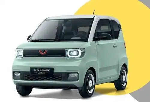 造型小巧有乐趣,微型电动车五菱宏光mini ev很不错