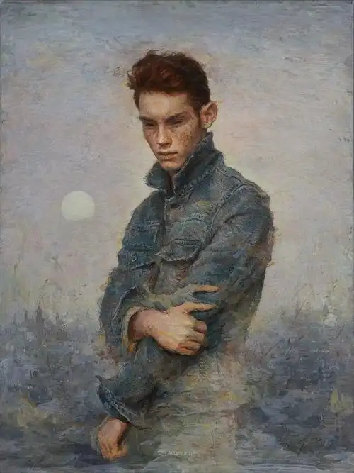 温柔的灵魂,孤独的人物!|艺术|画家|雷耶斯|油画_网易订阅