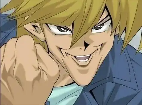 而《游戏王》中的城之内的标准颜艺也曾被脑洞大开的网友们玩坏.