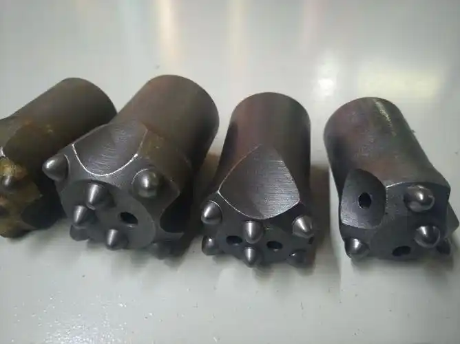 开山牌潜孔钻车/钻机 32/36/38/40/42 冷压/ 铜焊钻头 球齿钻头