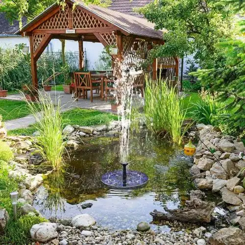 顾维太阳能喷泉微型喷泉太阳能喷水器室外庭院假山园林池塘造景喷泉