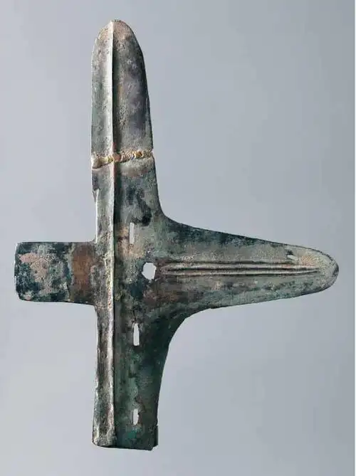 7厘米1981年宁夏固原县中河乡孙家庄出土宁夏固原博物馆收藏青铜质.