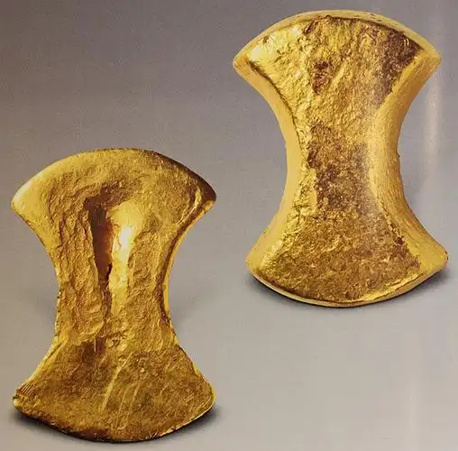 明代五十两金锭