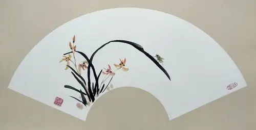 鸟语花香,蝶舞蜂飞一一李永杰扇形小品集