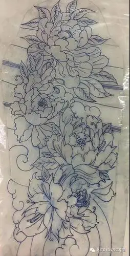 花臂|郑州纹身手稿-郑州天龙纹身工作室