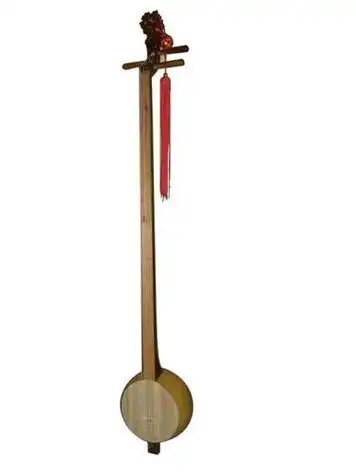 壮族乐器简笔画天琴