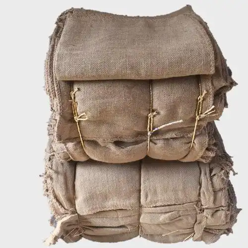 老式麻布编织袋 防汛麻袋包 装陈皮五金麻包袋 防滑铺路麻袋片 封口大