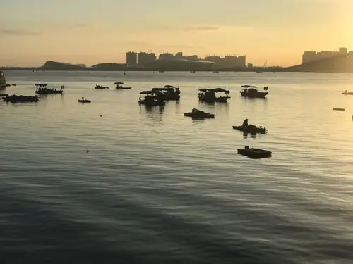 湛江广州湾的早晨