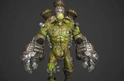 次世代 科学怪兽02  狂暴丧尸 【2k】丧尸怪物 monster 僵尸机器人