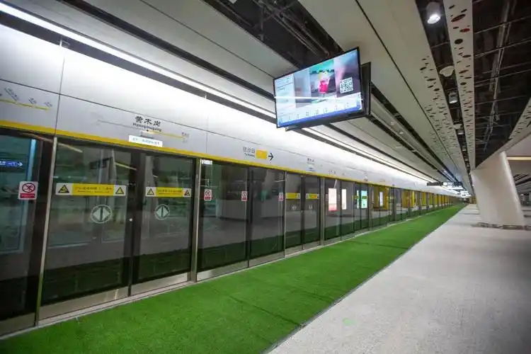 舒适惬意让坐地铁变得和逛商城一样纯粹,极简,自然7,14和24号线(规划)