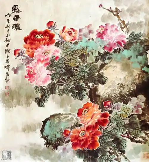 笔精墨妙花香鸟语国画家赵石钢花鸟画艺术
