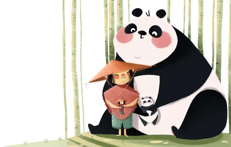 熊猫插画[5p]