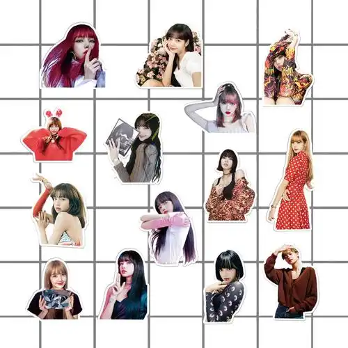 blackpink贴纸blackpink手帐贴纸lisa金智妮jennie金智秀jisoo明星