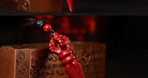 紫金砂朱砂金刚杵吊坠佛教法器紫金砂降魔杵随身挂件男女金刚杵吊坠配