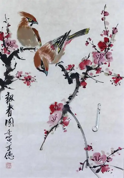 梅花国画小写意技法讲解