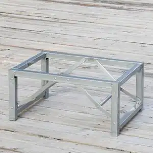 小炕桌架子矮桌腿 折叠炕桌腿支架桌脚铁桌子腿 金属折叠坐地桌架