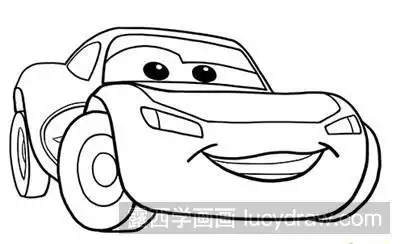 简笔画教程:教你画闪电麦昆