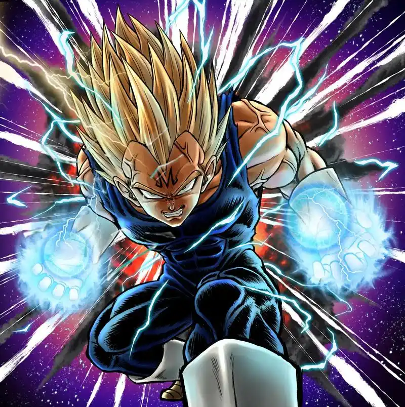 魔化超级赛亚人2贝吉塔【转自微博博主兔子菇凉养猫咪】