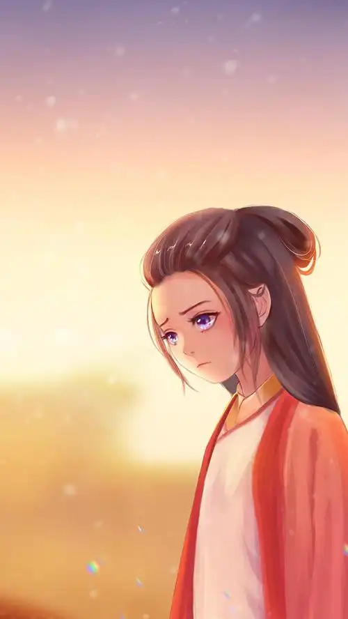 紫霞仙子 大话西游 古风 爱情 苹果手机高清壁纸