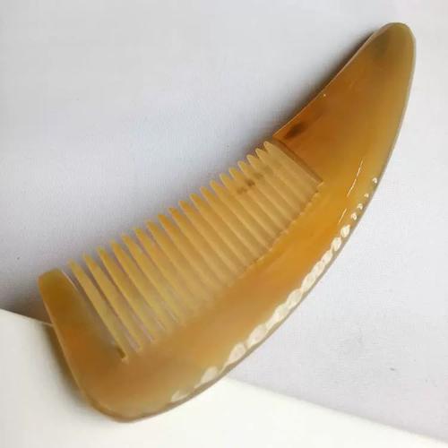 越南老白水牛角梳子天然正品特大号加厚宽齿生日防静电包邮