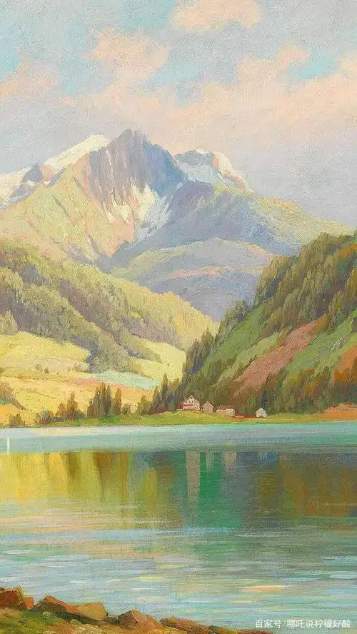 30张清新文艺风景高清质感油画图,适合当手机壁纸!值得收藏