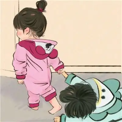 情侣可爱情头一对超可爱图片