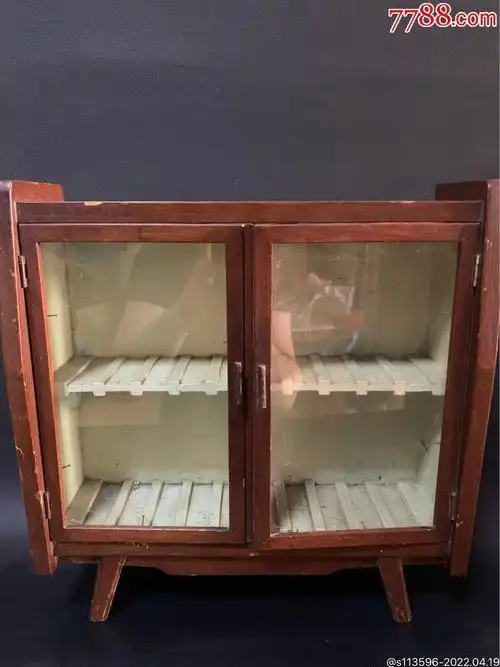 80年代木磁带收纳柜