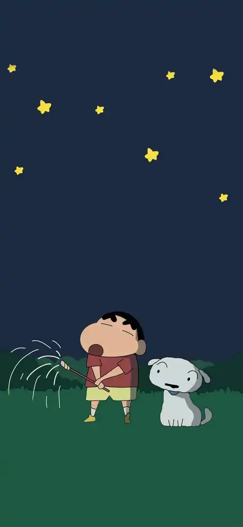 一点点蜡笔小新壁纸