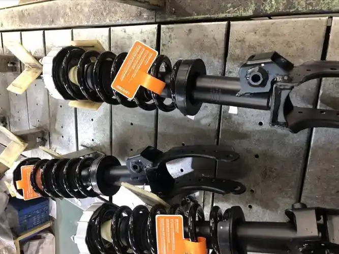 途锐空气改弹簧减震套件丨原孔位安装,经济耐用~_车身_维修_减震器