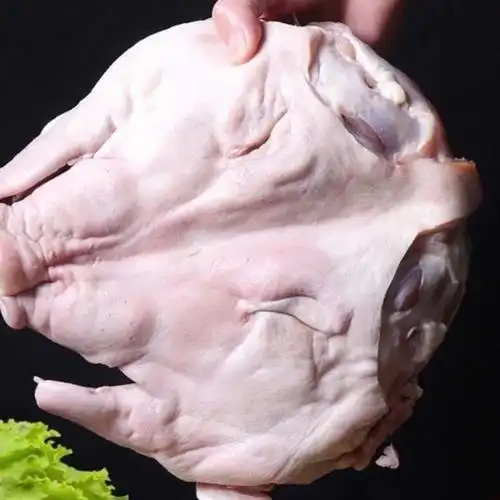 猪肉 生鲜新鲜猪头整只对半劈开猪头肉批发带骨猪脸 斓维品 1只对半