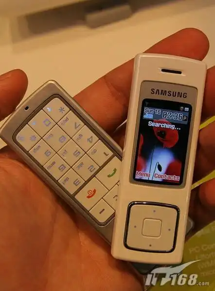 时尚丽影 三星旋盖音乐机f200曝光(2)_手机_科技时代_新浪网