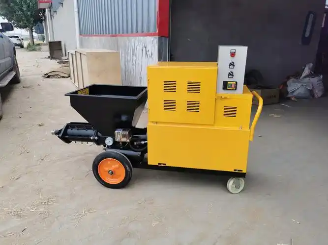 小型腻子真石漆水泥喷涂机