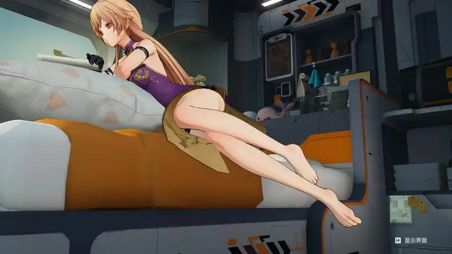 少女前线追放休息室姿势使用指南闪电篇紫雨心ver