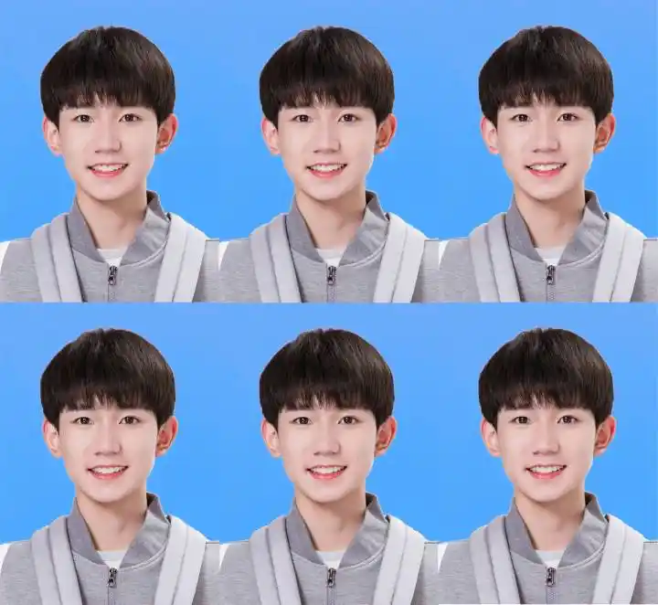 证件照杀手王源到清新帅气活力四射