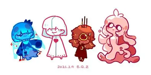 蝶×爱娜温和魔弹×绝望 有我流拟人注意避雷!