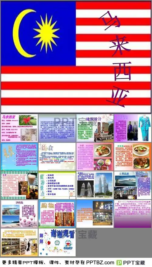 马来西亚的ppt