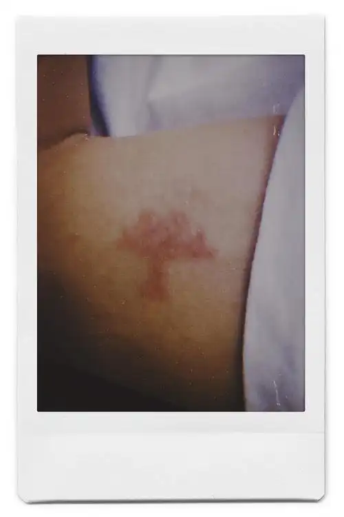 大树状的草莓印